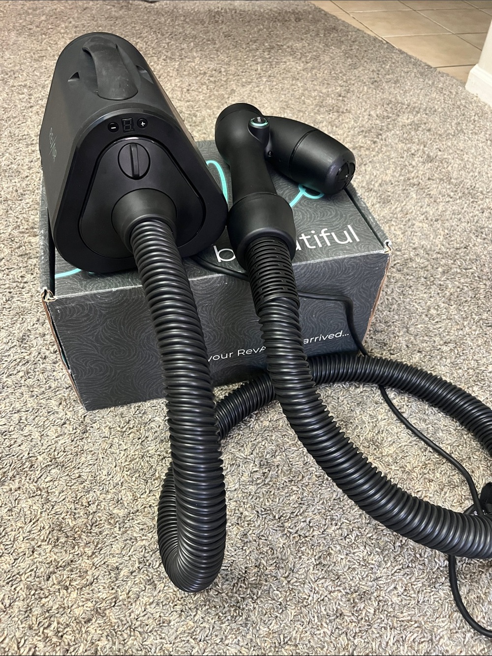 Revlon Black Portable Hair Dryer Styling System